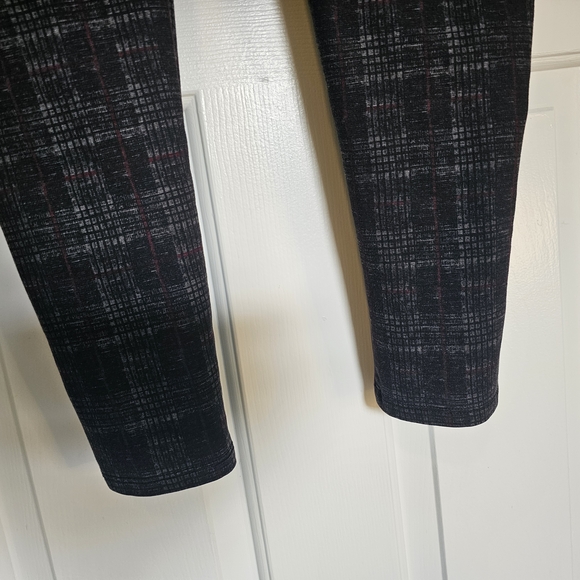 89th & Madison Gray Plaid Pants Women's Sz M - Picture 7 of 9